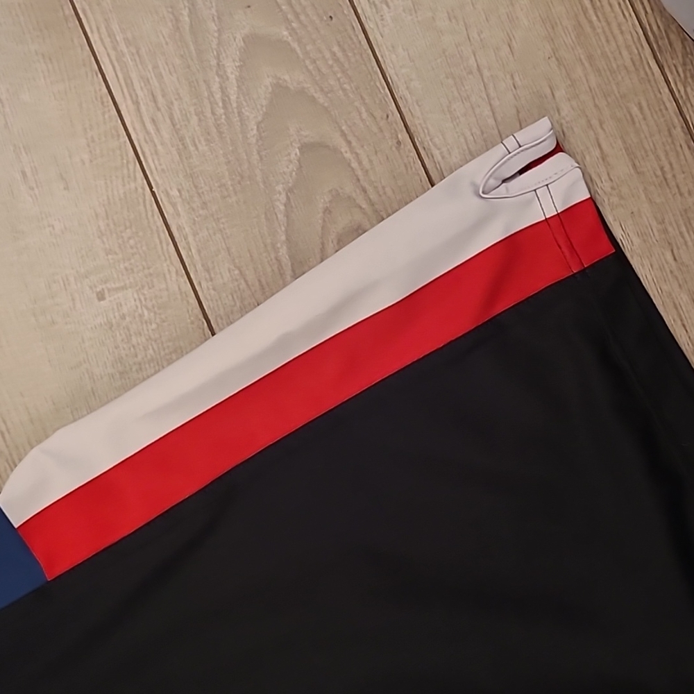 Hylete Black Flags Pattern Sz Small Regular Mens … - image 5